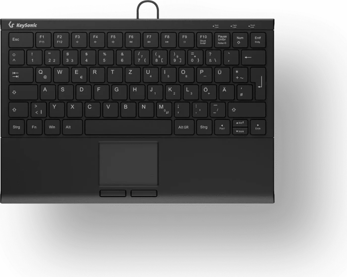KeySonic KSK-5211ELU, schwarz, USB, DE