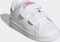 adidas Advantage Lifestyle Court Two Hook-and-Loop cloud white/real pink/core black (Junior) Vorschaubild