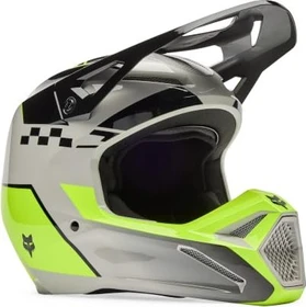 Fox Racing V1 Collect grau/gelb/schwarz