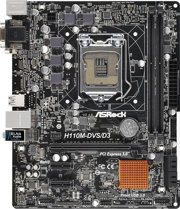 ASRock H110M-DVS/D3 (Intel 1151)
