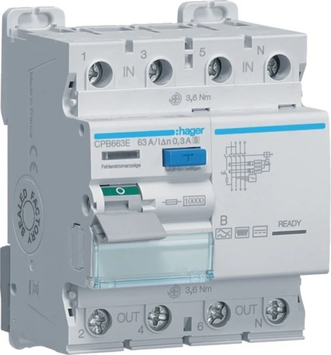 Hager FI-Schutzschalter (CPB663E)
