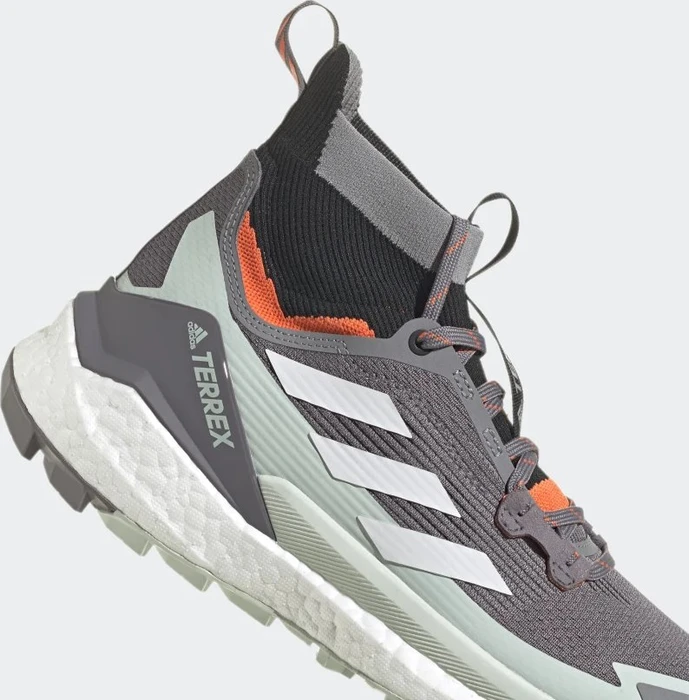 adidas Terrex Free Hiker 2 trace grey/crystal white/impact orange (Damen)