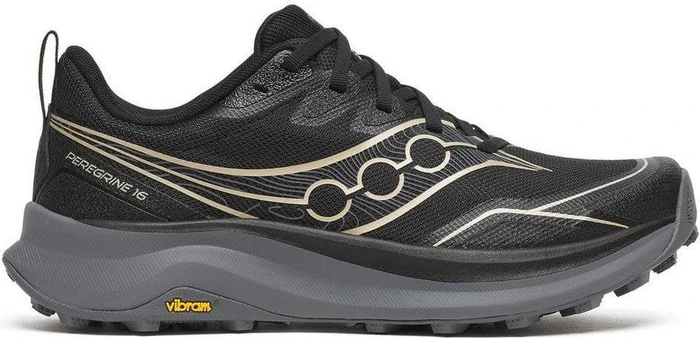 Saucony Peregrine 16 black/carbon (Damen)