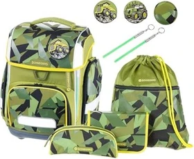 Schneiders Ergolite Construction Schultaschen-Set,   9-tlg.