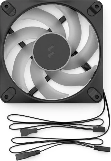 Fractal Design Dynamic 3 RGB Black, schwarz, 120mm, 3er-Pack