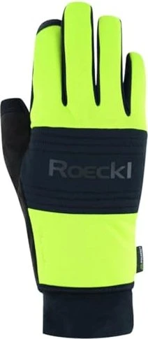 Roeckl Vinadi Fahrradhandschuhe fluo yellow/black