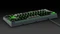 nerdytec Cykey QMK/VIA Gaming Keyboard, 75%, schwarz/transluzent, LEDs RGB, hot-swap, Gateron G Pro 3.0 YELLOW, USB, DE Vorschaubild
