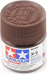 Tamiya Acrylic Paint X-9 brown, 10ml