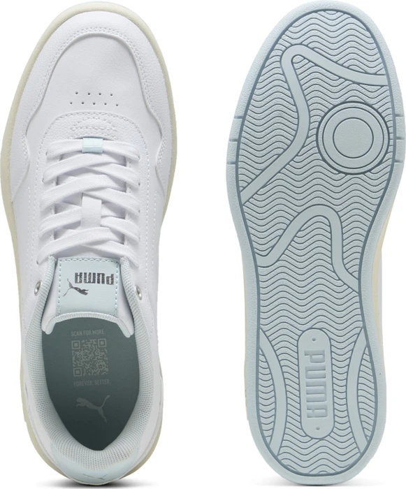 Puma Court Classy puma white/sea glass/puma silver (Damen)