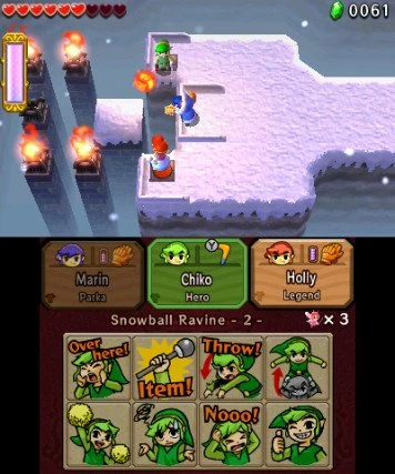 The Legend of Zelda: Tri Force Heroes (3DS)