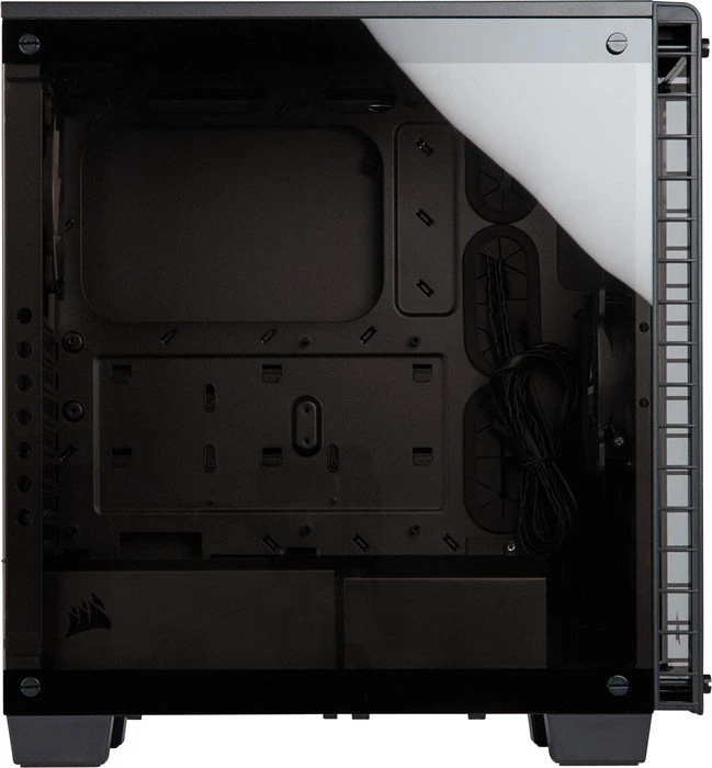 Corsair Crystal Series 460X schwarz, Glasfenster