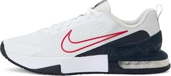 Nike Air Max Alpha Trainer 6 white/neutral grey/dark obsidian/university red (Herren)