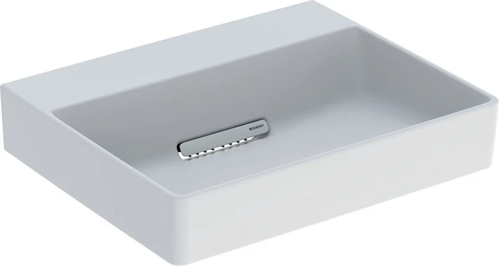 Geberit ONE Aufsatzwaschtisch rechteckig, Abgang horizontal
