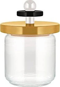 Alessi ES16 Aufbewahrungsbehälter 750ml gelb/schwarz/weiß