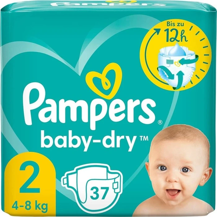 Pampers Baby-Dry Gr.2 Einwegwindel, 4-8kg