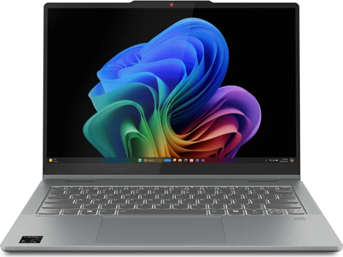 Lenovo IdeaPad 5 2-in1 14Q8X9, Luna Grey, Snapdragon X - X1-26-100, 16GB RAM, 512GB SSD, DE