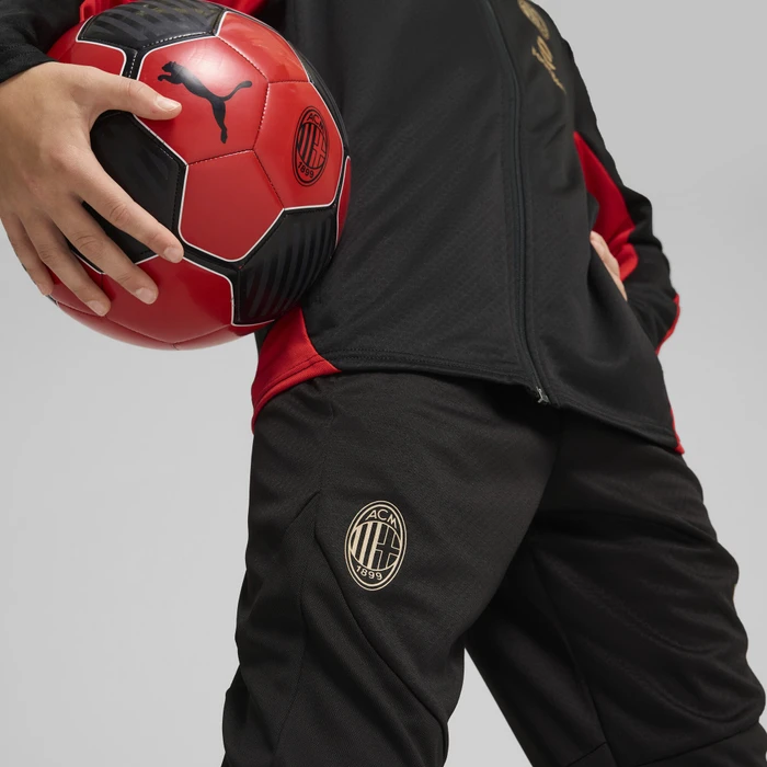 Puma AC Milan Trainingshose lang puma black/for all time red (Junior)