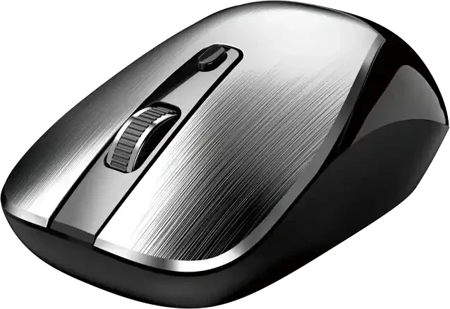 Genius NX-7125 Copilot Wireless Optical Mouse silber/schwarz, USB