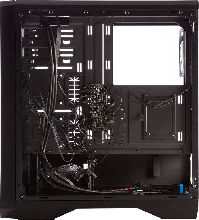 BitFenix Enso Mesh 4ARGB, schwarz, Glasfenster