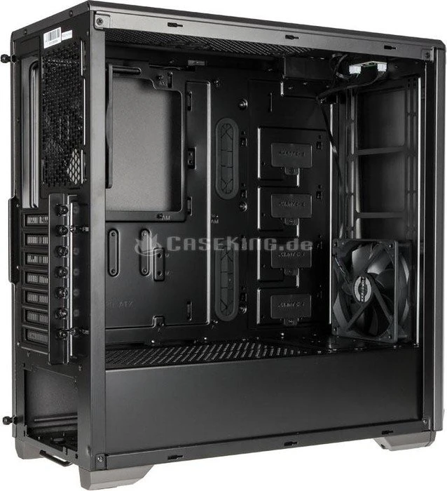 Phanteks Eclipse P400 Tempered Glass Edition anthrazit, Glasfenster