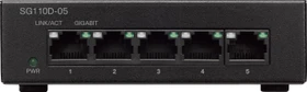 Cisco SG110 Desktop Gigabit Switch, 5x RJ-45 (SG110D-05)