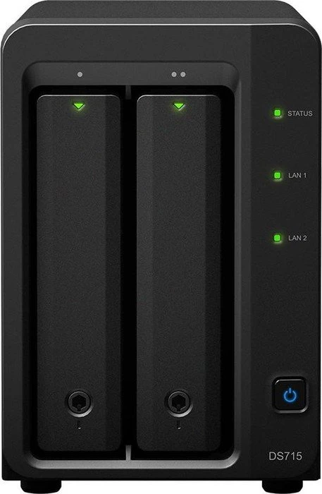 Synology DiskStation DS715, 2GB RAM, 2x RJ-45 1000Base-T, 2x USB-A 3.0