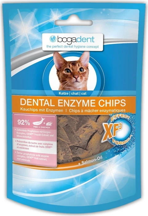 Bogar bogadent Dental Enzyme Chips Fisch Katze, 50g