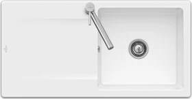 Villeroy & Boch Siluet 60 Einbau Becken reversibel stone white