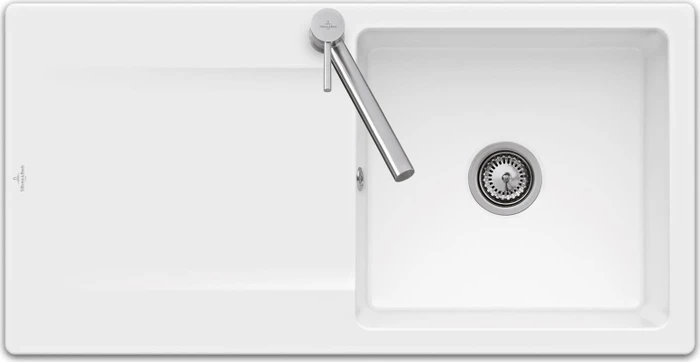 Villeroy & Boch Siluet 60 Einbau Becken reversibel stone white