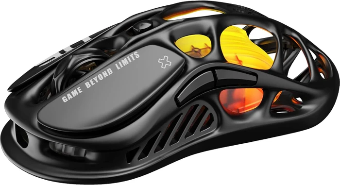 GravaStar Mercury M2 Wireless Gaming Mouse, Stealth Black, USB/Bluetooth
