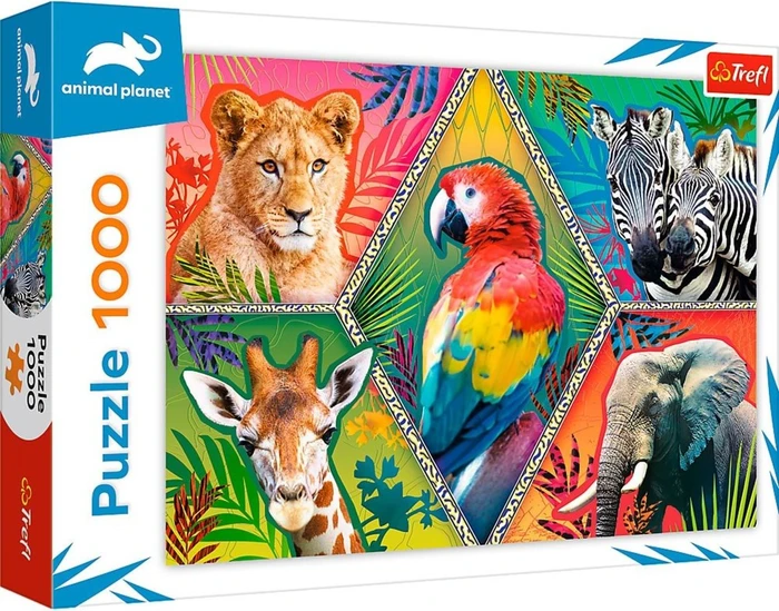 Trefl Puzzle Exotic Animals (10671)