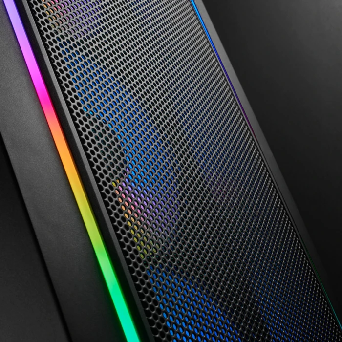 SilverStone Fara 511Z, schwarz, Glasfenster