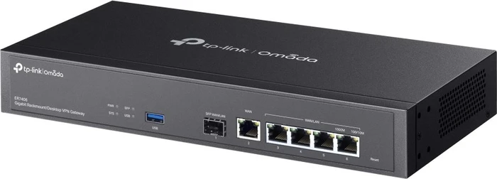 TP-Link Omada ER7406 VPN Rackmount Gigabit Router, 5x RJ-45, 1x SFP