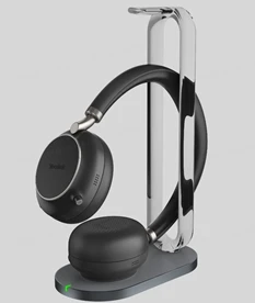 Yealink BH76 UC USB-A schwarz mit Ladestation