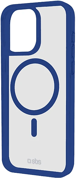 SBS Mobile Mag Frame Case für Apple iPhone 16 Pro Max blau