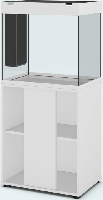 Juwel Lido 120 LED Aquarium-Set mit Unterschrank, weiß/weiß, 120l
