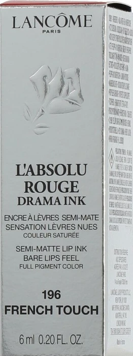 Lancôme L'Absolu Rouge Drama Ink Lippenstift 196 french touch, 6ml