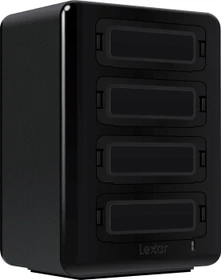 Lexar Professional Workflow Hub (HR1), USB-Hub, 4x USB-B 3.0, USB-B 3.0 [Buchse]