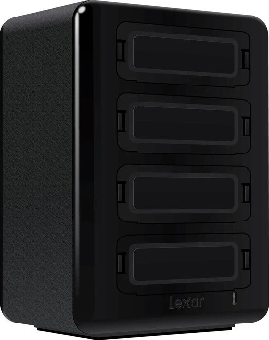 Lexar Professional Workflow Hub (HR1), USB-Hub, 4x USB-B 3.0, USB-B 3.0 [Buchse]