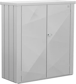 Biohort Geräteschrank Romeo M silber-metallic