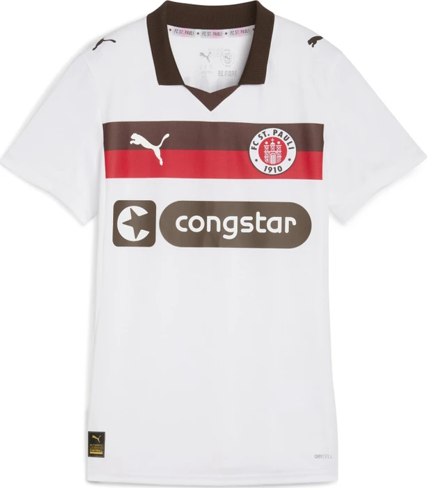 Puma FC St. Pauli 2025/2026 Auswärtstrikot kurzarm (Damen)