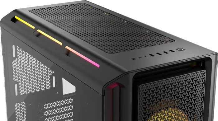 Corsair iCUE LINK 5000T LX RGB, schwarz, Glasfenster