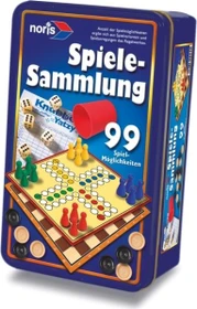 99iger Spielesammlung in der Metallbox
