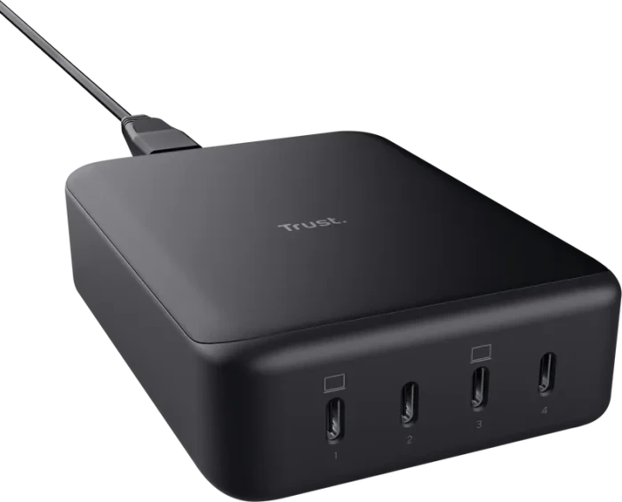 Trust Maxo USB-C-Tischladegerät 240W schwarz