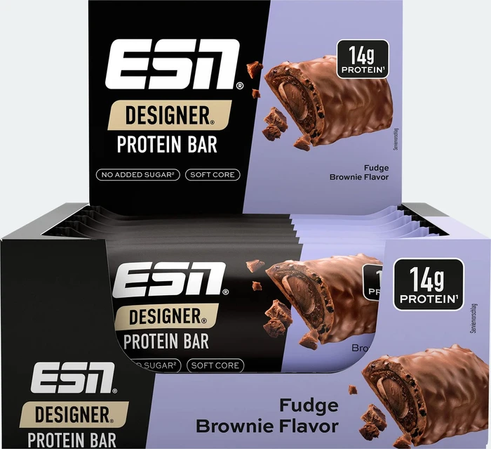 ESN Designer Bar Fudge Brownie 540g (12x 45g)