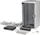 Digitus Professional SoHo Pro Line 10" Wandgehäuse SET 12HE, unmontiert, Sicherheitsglastür, IP20, RAL 7035, 300mm tief (DN-49104-SET)