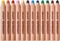 Jolly Supersoft 3 in 1 (Buntstift/Wachsmalkreide/Aquarellstift, wasservermalbar) Multifunktionsstift sortiert, 12er-Set Vorschaubild