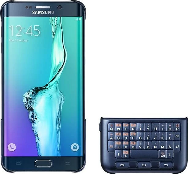 Samsung Keyboard Cover QWERTZ für Galaxy S6 Edge+ schwarz