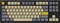 Keychron OEM Dye-Sub Keycap-Set Wheat Gray - Version B, Kunststoff (PBT), Wheat Gray, beige/grau/gelb, 114 Tasten, ANSI-US Vorschaubild