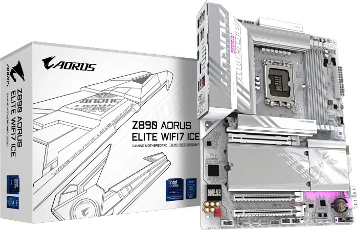 GIGABYTE Z890 AORUS Elite WIFI7 ICE (Intel 1851)